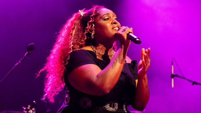 Brittney Spencer performs at Brooklyn Paramount on Oct. 13, 2024, in New York City. 