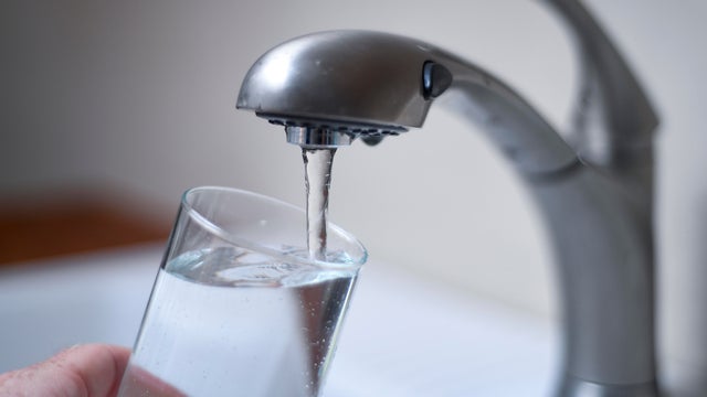 Tap Water In A Glass 