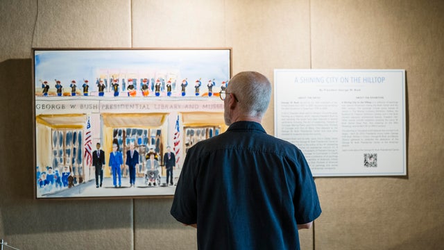 President Bush Art Exhibit 